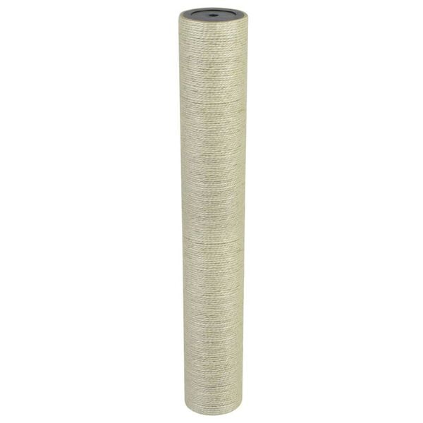 170569 vidaXL Cat Scratching Post 8x55 cm 8 mm Beige