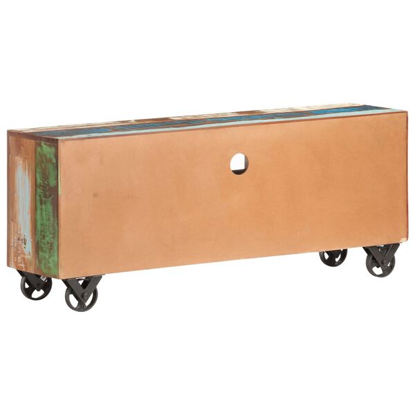 vidaXL Тумба під тумбочка 120x30x50 см Масив відновленої деревини