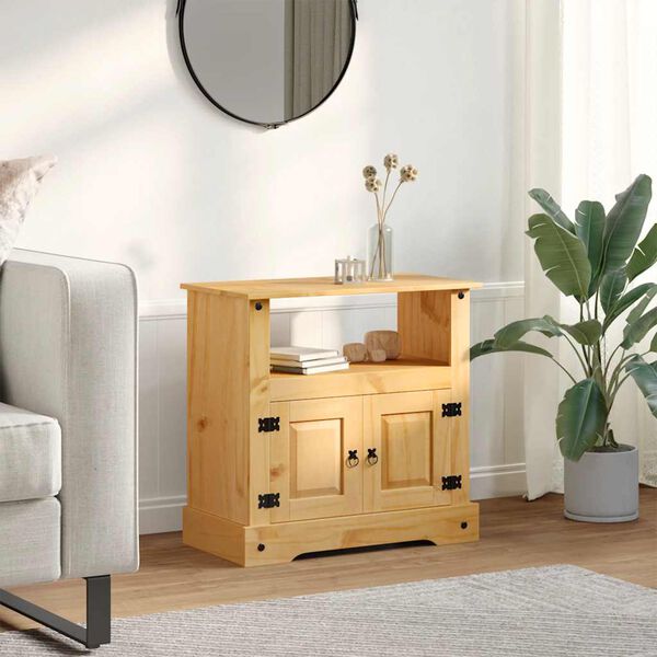 vidaXL Тумба під телевізор Серія "Корона" 80x43x78 см Сосна