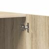 800633 vidaXL Wardrobe Sonoma Oak 90x52x200 cm Chipboard