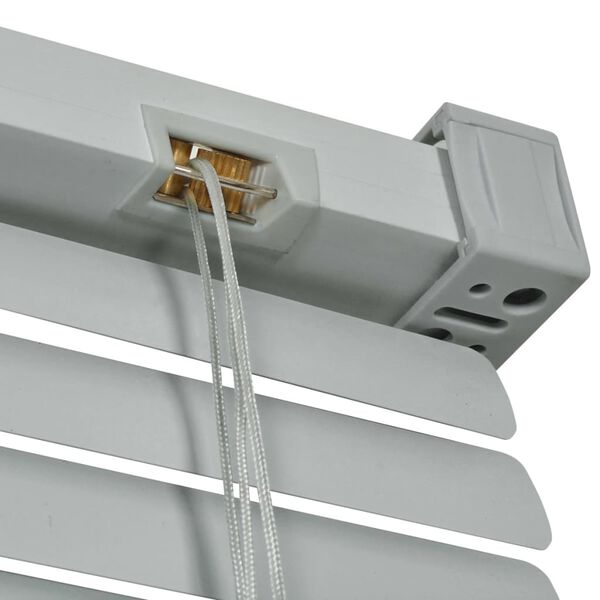 vidaXL Віконні Жалюзі Сріблястий 140x220 см Алюміній
