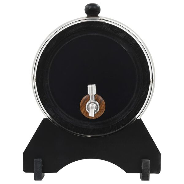 vidaXL Бочка для Вина з Краном 6 л Масив Сосни