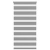 vidaXL Смугаста Рулонна Штора Сірий 60х120 см