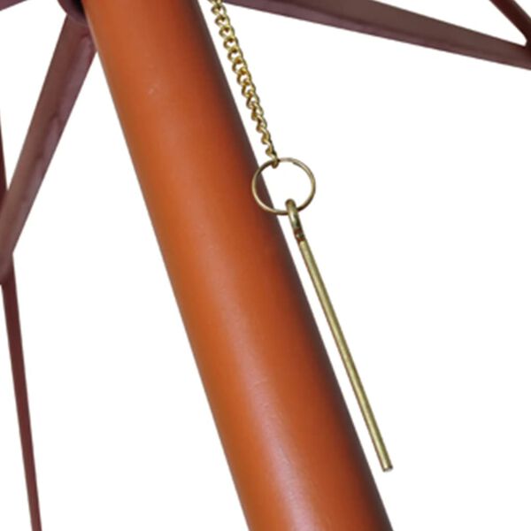 vidaXL Парасоля Пісочно-білий 300х258 см