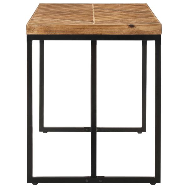 vidaXL Обідній стіл 120x60x76 см Масив акації і дерева манго