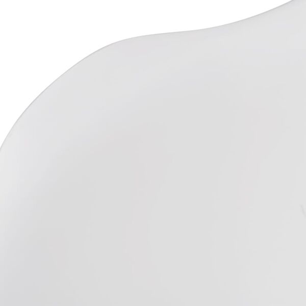 vidaXL Обідні стільці 4 шт. Білий Пластик та бук