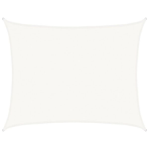 vidaXL Сонцезахисний Навіс Білий 6x7 м ПВЩ 160 г/м²