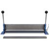 141322 vidaXL Manually Operated Steel Plate Folding Machine 450 mm