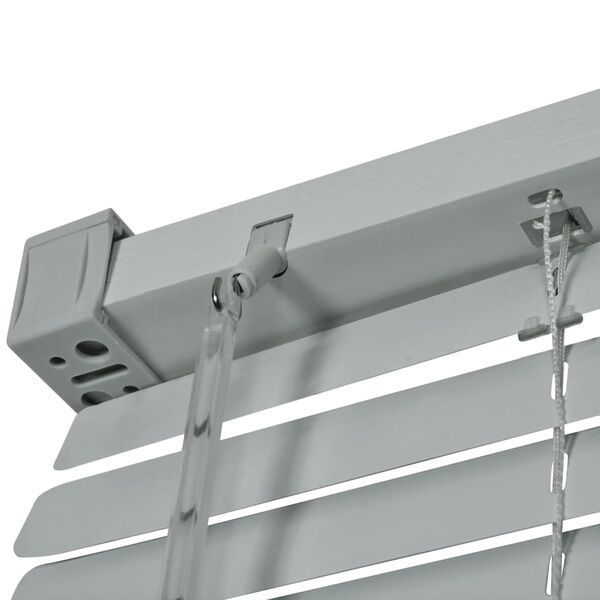 vidaXL Віконні Жалюзі Сріблястий 160x220 см Алюміній