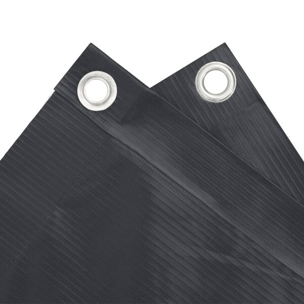 vidaXL Ширма для Балкона Антрацит 90х600 см Тканина Оксфорд