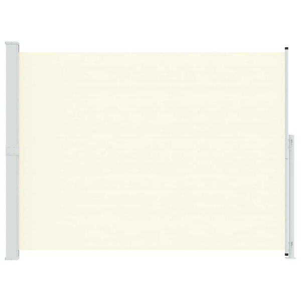 vidaXL Бічний Висувний Тент для Дворика Кремовий 220x300 см