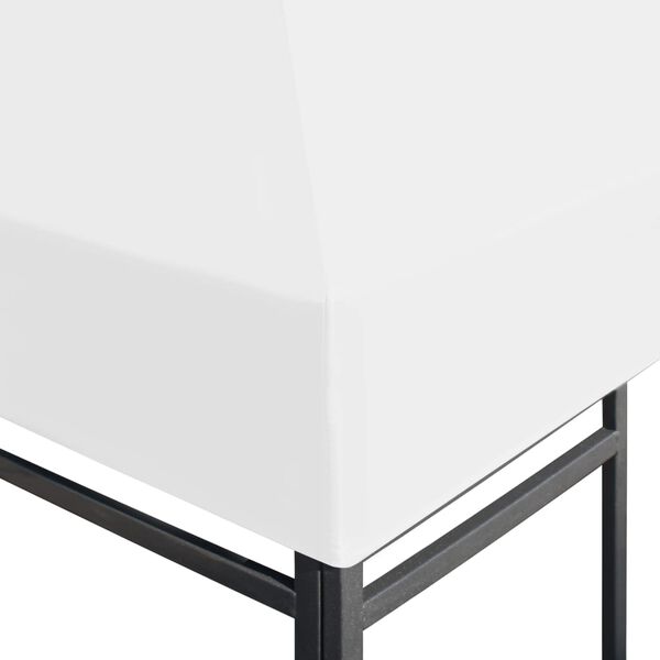 vidaXL Покриття для Альтанки 270 г/м² Білий 3x3 м
