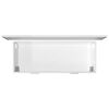 vidaXL Комплект Меблів для Ванної Кімнати 2 Од. Глянцевий Білий ДСП