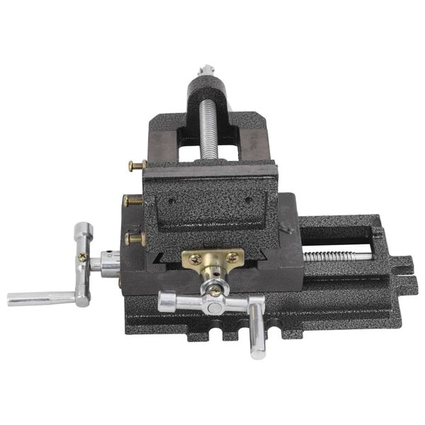 vidaXL Ручний Свердлильний Станок на Каретці Лещата 78 мм