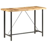 vidaXL Барний стіл 150x70x107 см Необроблена мангова деревина
