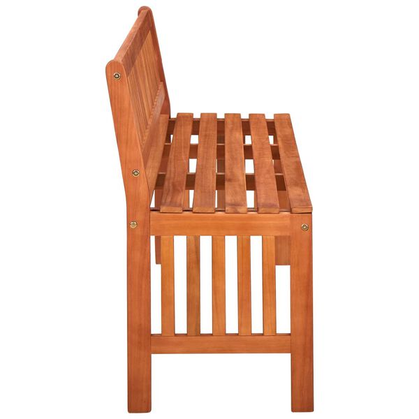 vidaXL Садова Лавка 137 см Масив Евкаліптового Дерева