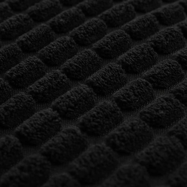 vidaXL Комплект Подушок 2 шт Чорний 45x45 см Велюр