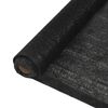 vidaXL Сітка для затінення Чорний 2x10 м ПВЩ
