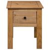 282691 vidaXL Bedside Cabinet 46x40x57 cm Pine Panama Range