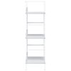 288220 vidaXL 3-Layer Book Shelf White 60x27,6x90,5 cm Chipboard