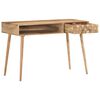 287438 vidaXL Writing Desk 115x50x76 cm Solid Acacia Wood
