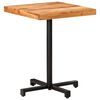 vidaXL Столик для бістро Квадратний 60x60x75 см Масив акації