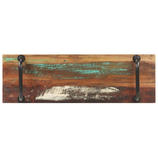 vidaXL Лавка 110 см Масив відновленої деревини