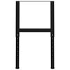 vidaXL Регульовані каркаси верстака 2 шт Чорний 55x(69-95,5) см Метал