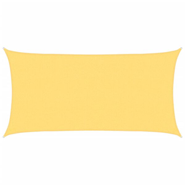 vidaXL Сонцезахисний Навіс Прямокутний Бежевий 2x4 м ПВЩ