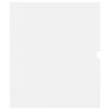 804764 vidaXL Sink Cabinet White 100x38,5x45 cm Chipboard