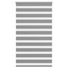 vidaXL Смугаста Рулонна Штора Сірий 80х175 см