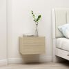 vidaXL Приліжкові тумби 2 шт. Дуб сонома 40x30x40 см ДСП