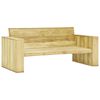 vidaXL Садова лавка 179 см Просочена соснова деревина