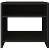 800011 vidaXL Bedside Cabinet Black 40x30x40 cm Chipboard