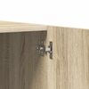 800633 vidaXL Wardrobe Sonoma Oak 90x52x200 cm Chipboard