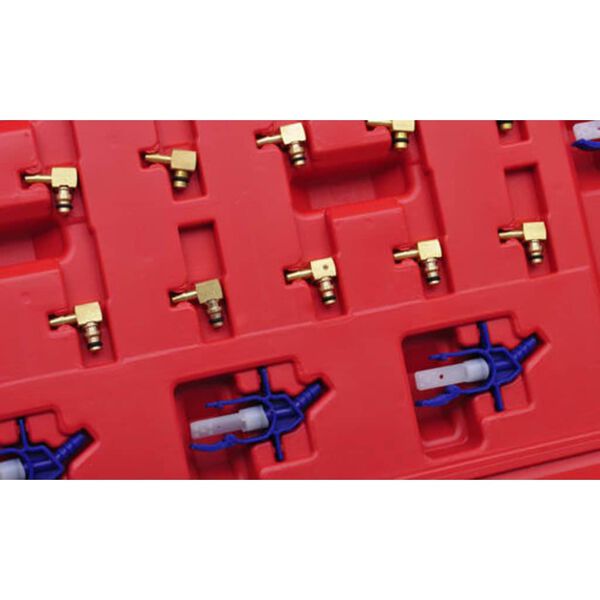 vidaXL Витратомір для Дизельних Паливних Систем з Набором Адаптерів