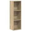 vidaXL Книжкова шафа/Тумба під телевізор Дуб сонома 36x30x114 см ДСП