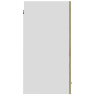 801279 vidaXL Hanging Cabinet Sonoma Oak 80x31x60 cm Chipboard