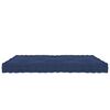 vidaXL Підлоговий Матрац для Піддонів Темно-Синій 73x40x7 см Бавовна