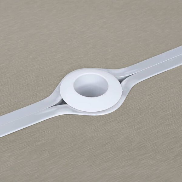 vidaXL Розкладний Туристичний Стіл з 4 Сидіннями Сталь Алюміній