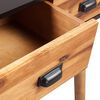 vidaXL Консольний стіл 70x30x75 см Масив акації
