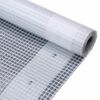 vidaXL Брезент Leno Tarpaulin Білий 260 г/м&sup2; 3x2 м