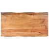 vidaXL Журнальний Столик з Необробленими Краями 115x60x40 см Акація