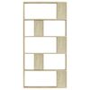 vidaXL Книжкова шафа/Розділювач Дуб сонома 80x24x159 см