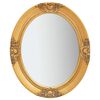 vidaXL Настінне Дзеркало в Cтилі Бароко Золотистий 50x60 см
