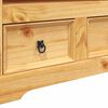 243738 vidaXL TV Cabinet Mexican Pine Corona Range 91x43x56 cm