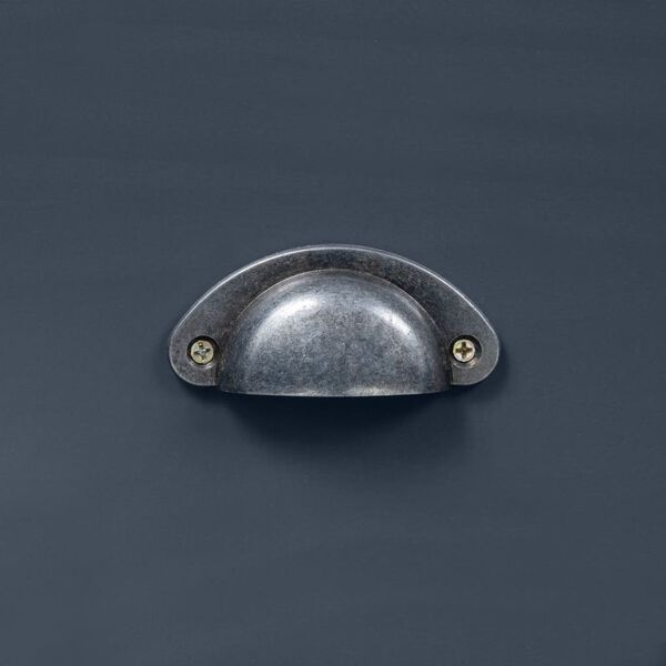 vidaXL Сервант "Hill Range" Сірий 120x40x80 см Масив Соснової Деревини