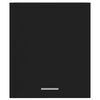 801261 vidaXL Hanging Cabinet Black 50x31x60 cm Chipboard