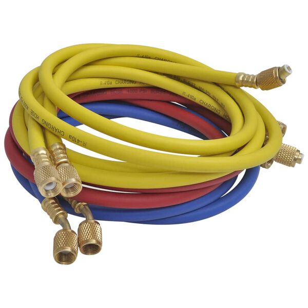 vidaXL Комплект 4-Вентильного Манометричного Колектора у Футлярі