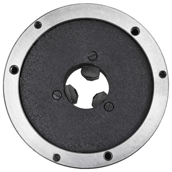 vidaXL Токарний Самоцентрувальний Трикулачковий Патрон 160 мм Сталь